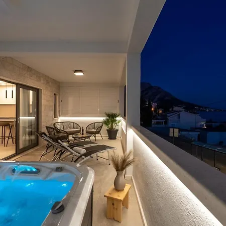 New! Luxury With Jacuzzi 20 Near The Sea 아파트 *