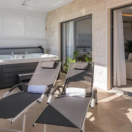 아파트 New! Luxury With Jacuzzi 20 Near The Sea *